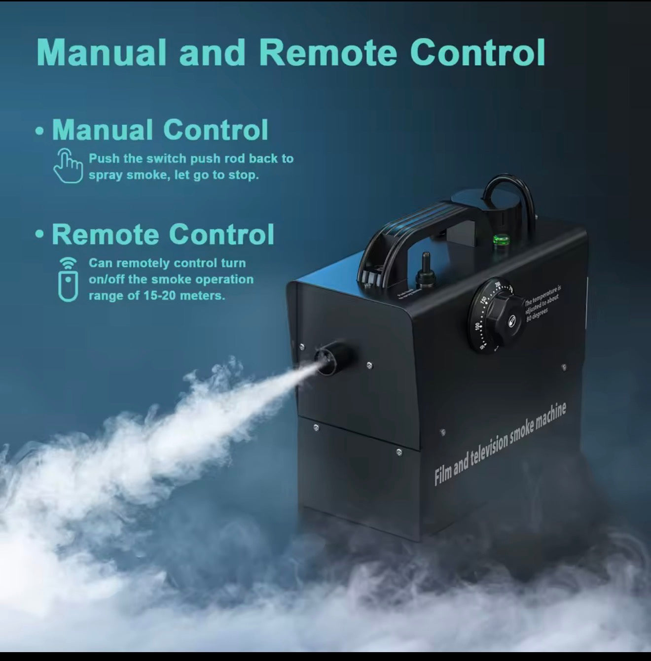 Breasxmann Smoke and Fog Machine