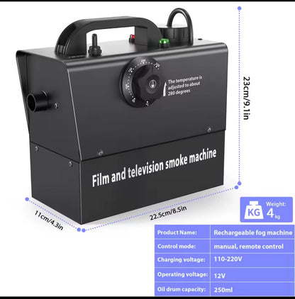 Breasxmann Smoke and Fog Machine