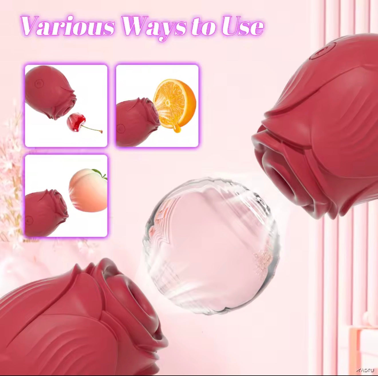 ROSE VACUUM STIMULATOR